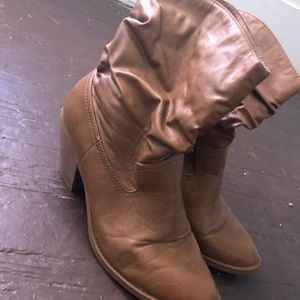 AEO Leather booties